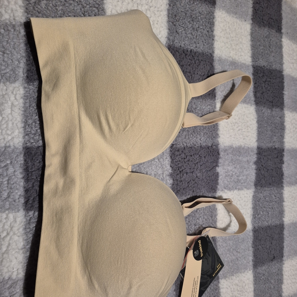 Shapermint Light Beige Comfort Bra